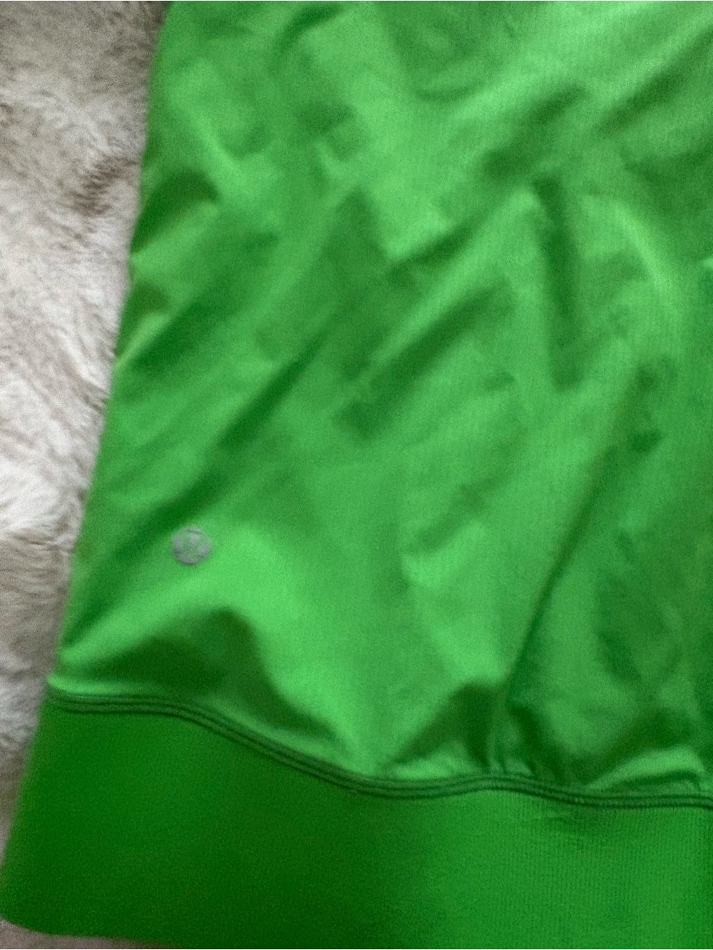 lululemon athletica Women's Hooded Zip-Up Jacket in Bright Green - Picture 3 of 4